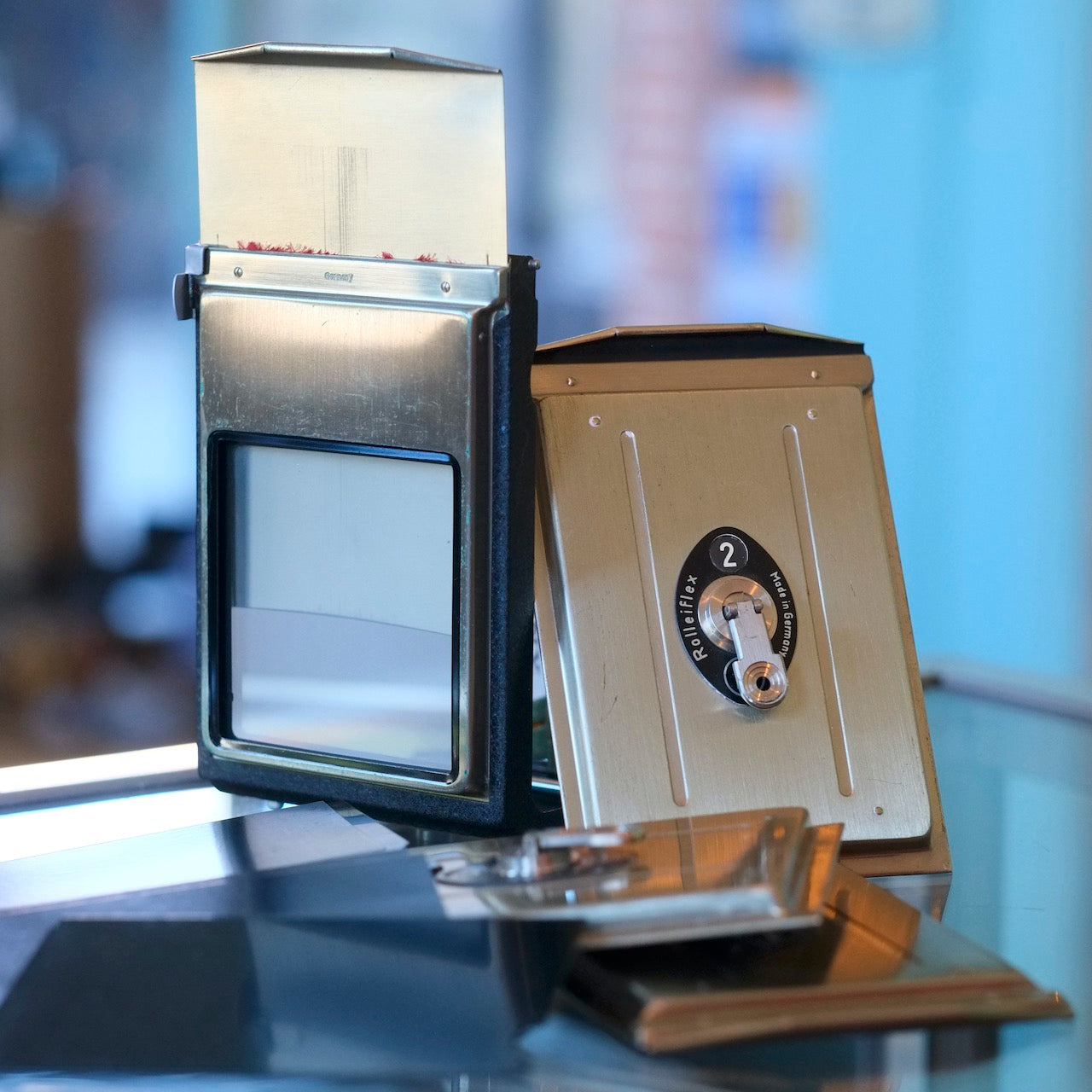 Rolleiflex and Rolleicord Plate Adapter