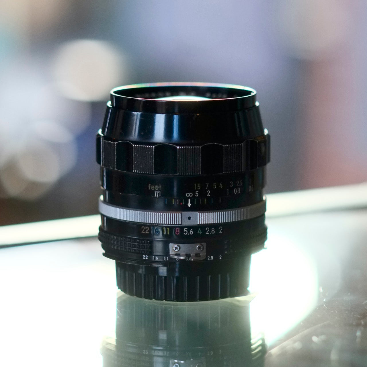 Nikon 28mm f2 Auto (converted pre-AI)