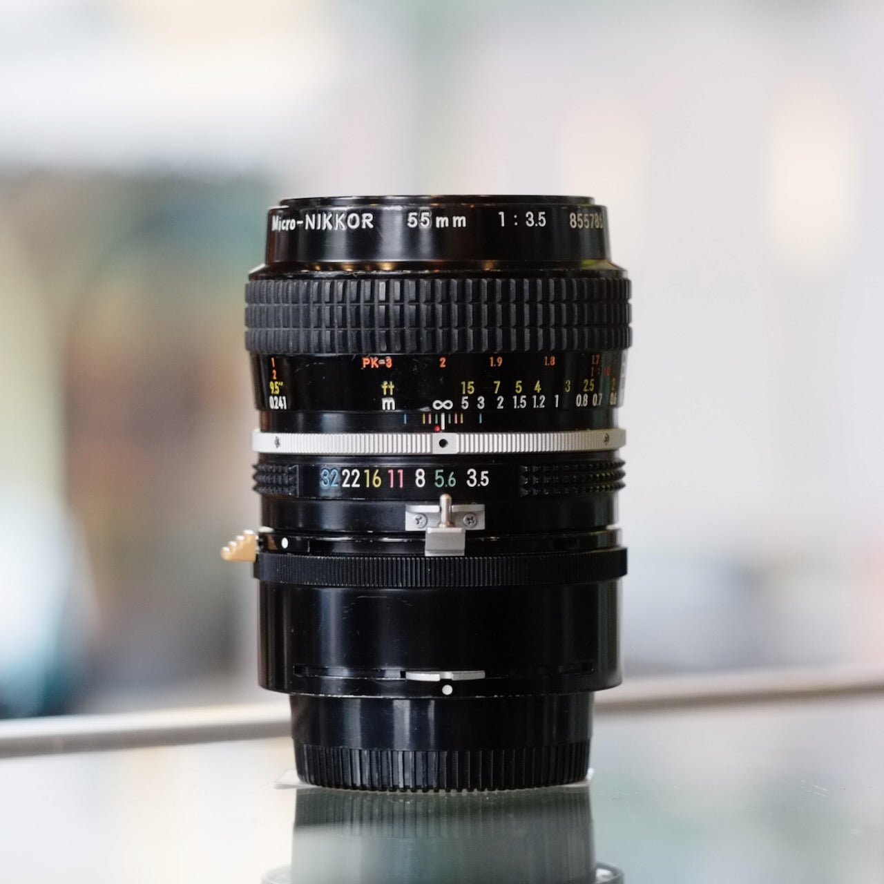 Nikon 55mm Micro-Nikkor with PK-3