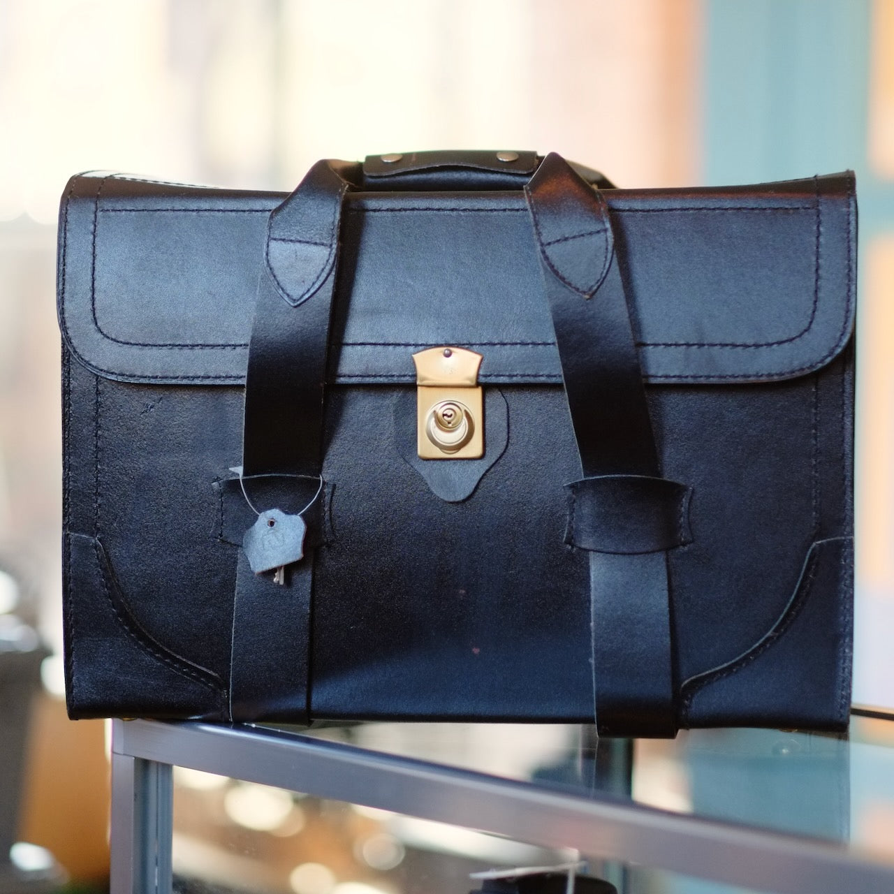 Large Leather Briefcase