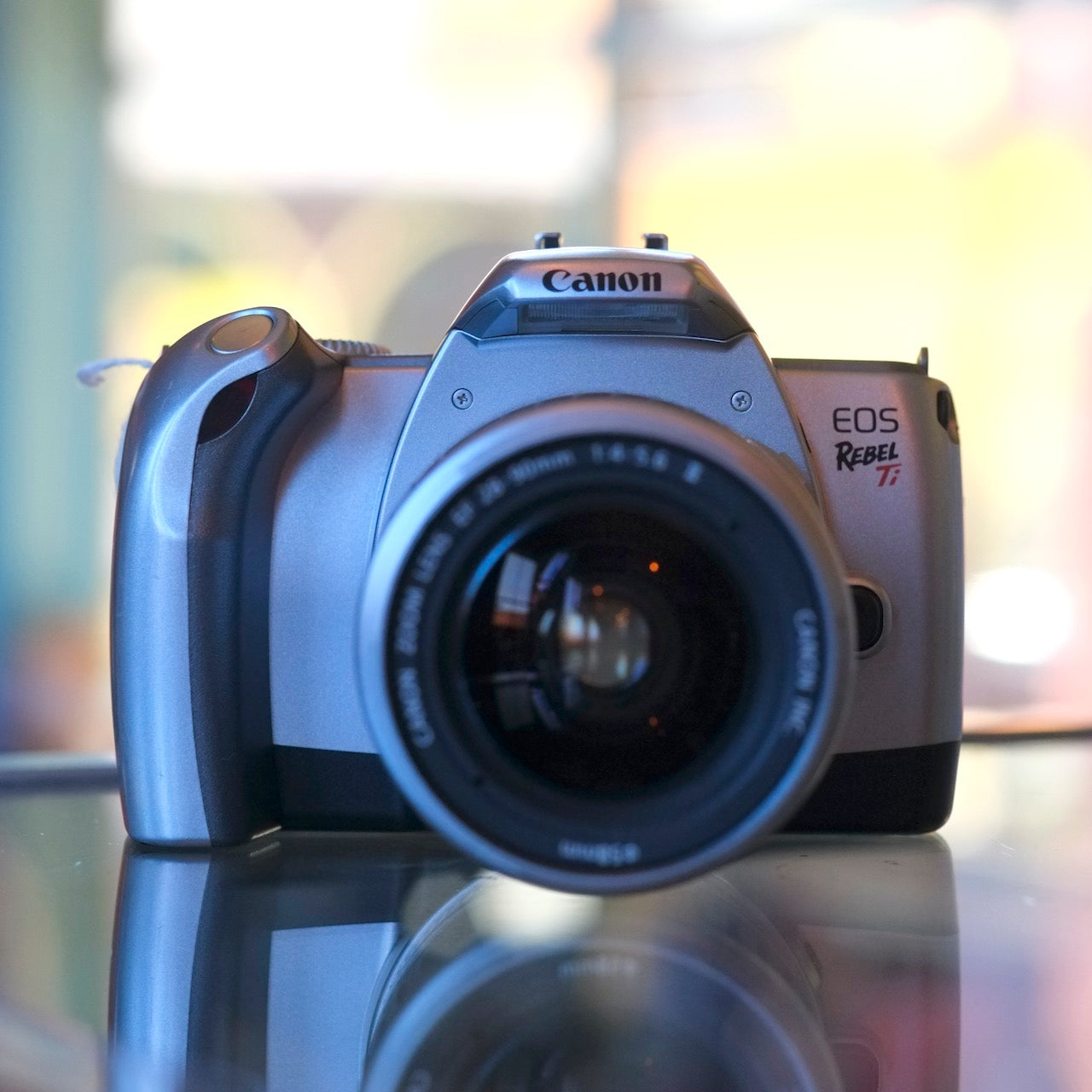 Canon EOS Rebel Ti with 28-90mm f4-5.6