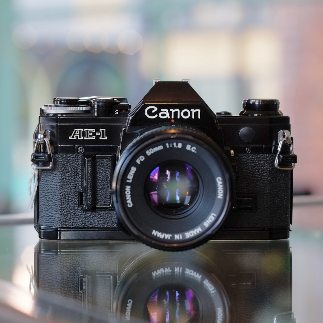 Canon AE-1 with FD 50mm f1.8 S.C.