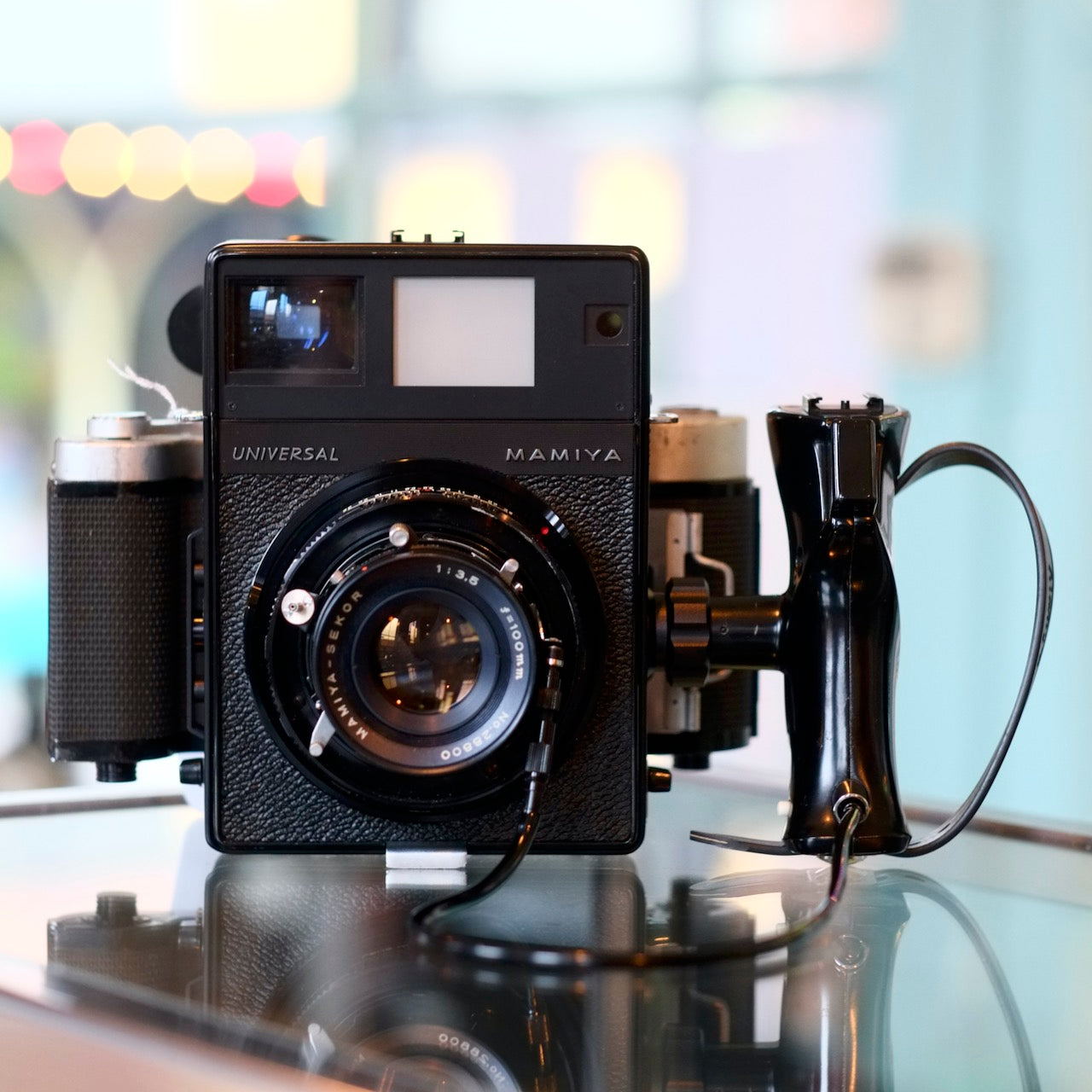 Mamiya Universal Press with 100mm f3.5