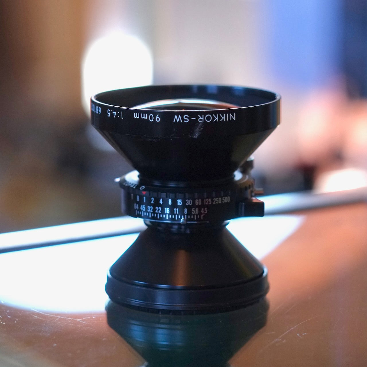90mm Nikon Nikkor-SW Lens Camera f⁄4.5 | – Large Format Copal 0