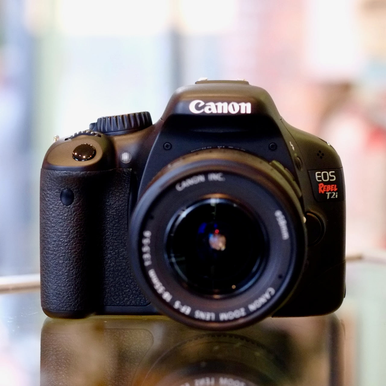 Canon EOS Rebel T2i with 18-55mm f3.5-5.6 IS STM