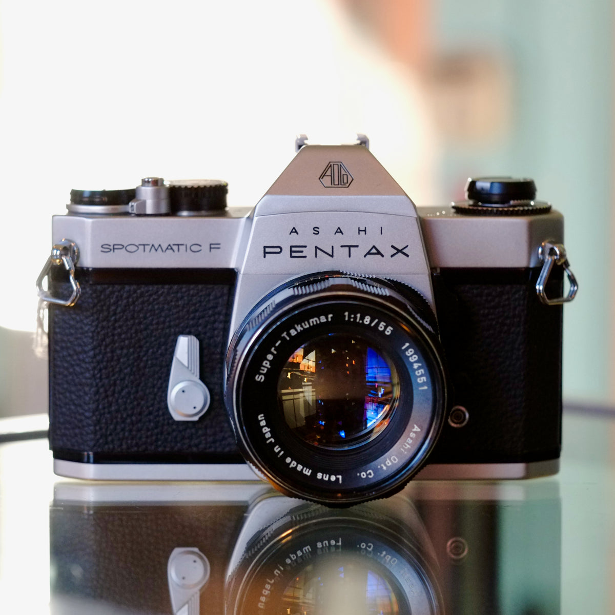 Pentax Spotmatic F with 55mm f1.8 Super-Takumar
