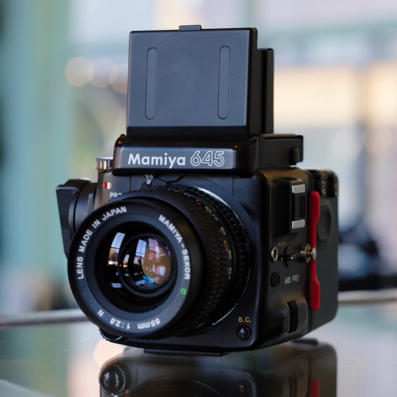 Mamiya 645 Pro with Mamiya-Sekor C 55mm f2.8 N
