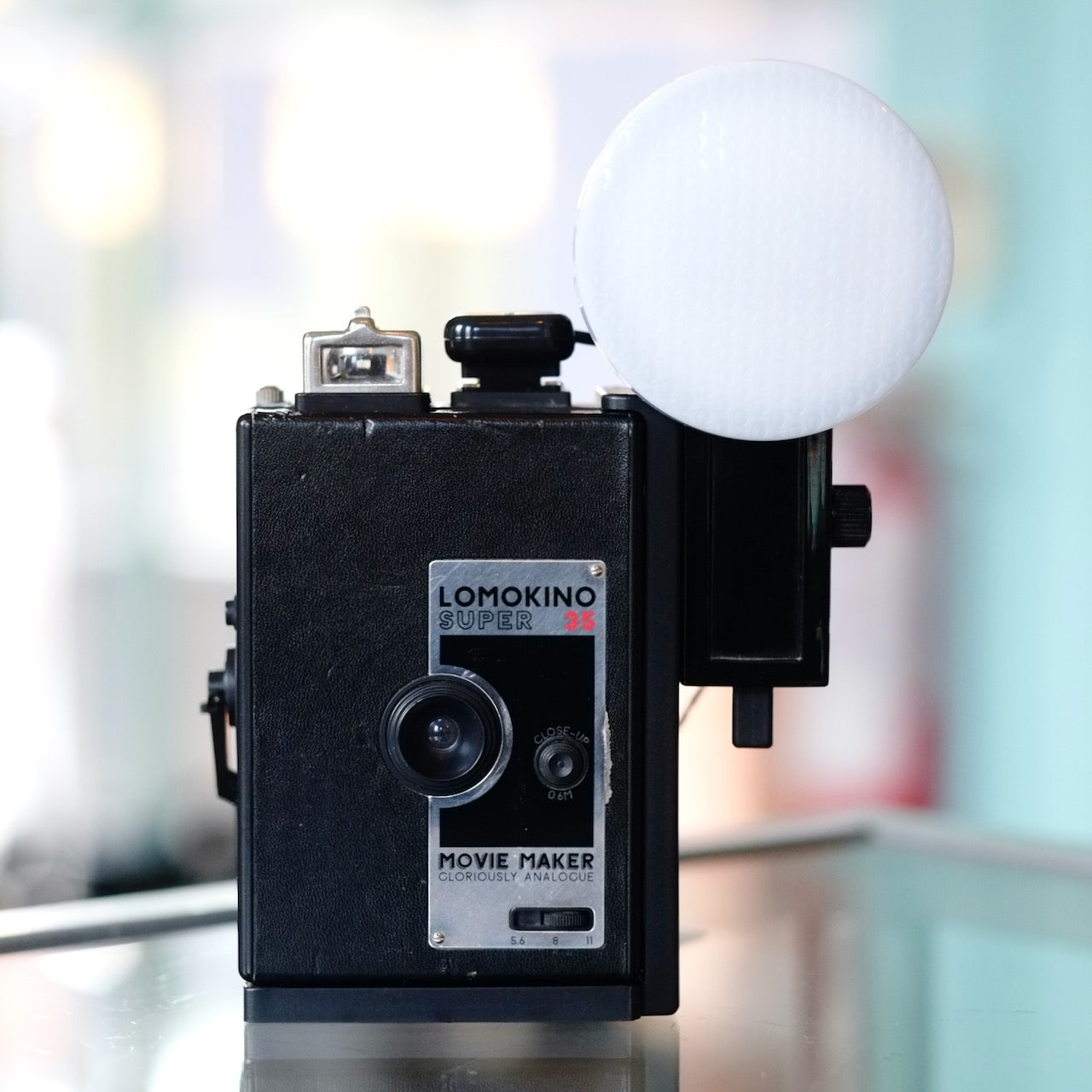 Lomokino Super 35 with Fritz The Blitz
