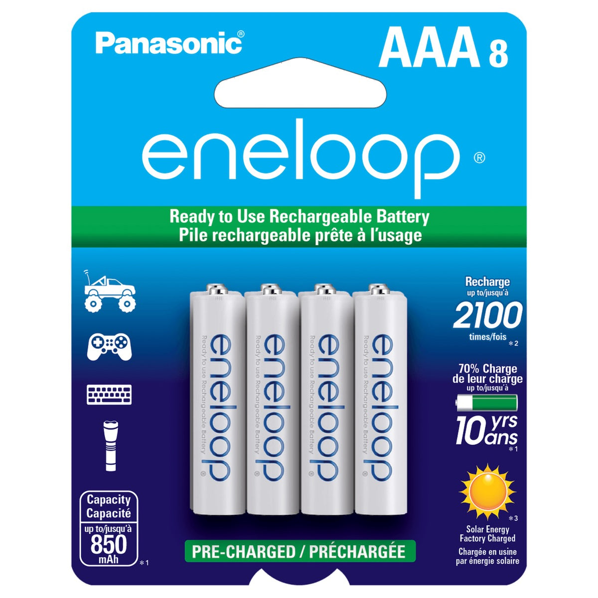 Panasonic Eneloop AAA Batteries