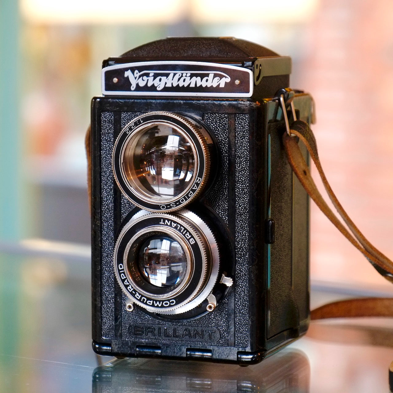 Voigtlander Brilliant with 7.5cm f3.5 Heliar