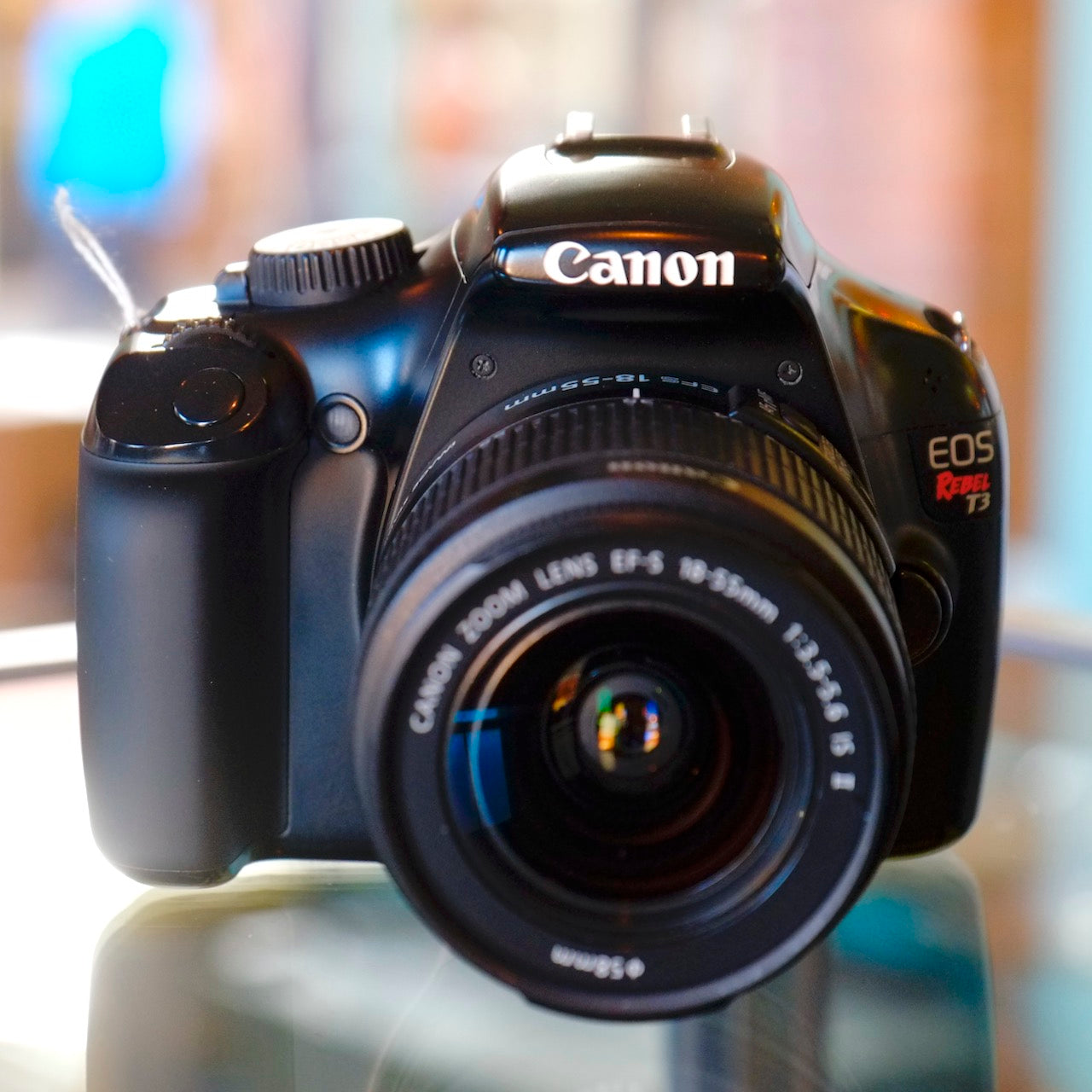 Canon EOS Rebel T3 with 18-55mm f3.5-5.6 II