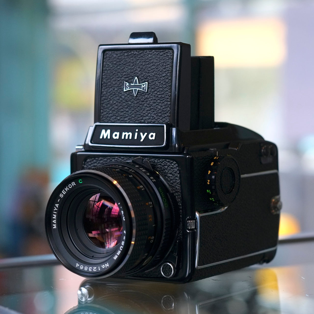 Mamiya M645 - Boitier nu / viseur AE / fonctionnel / sangle Mamiya M645 - Boitier nu / viseur AE / fonctionnel / sangle