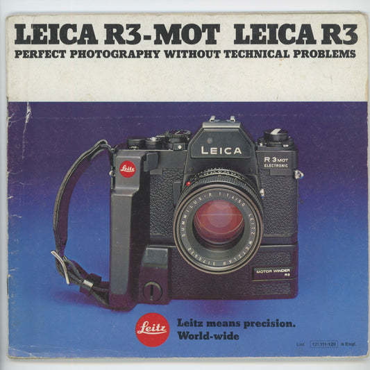 Leica R3-Mot and R3 Brochure