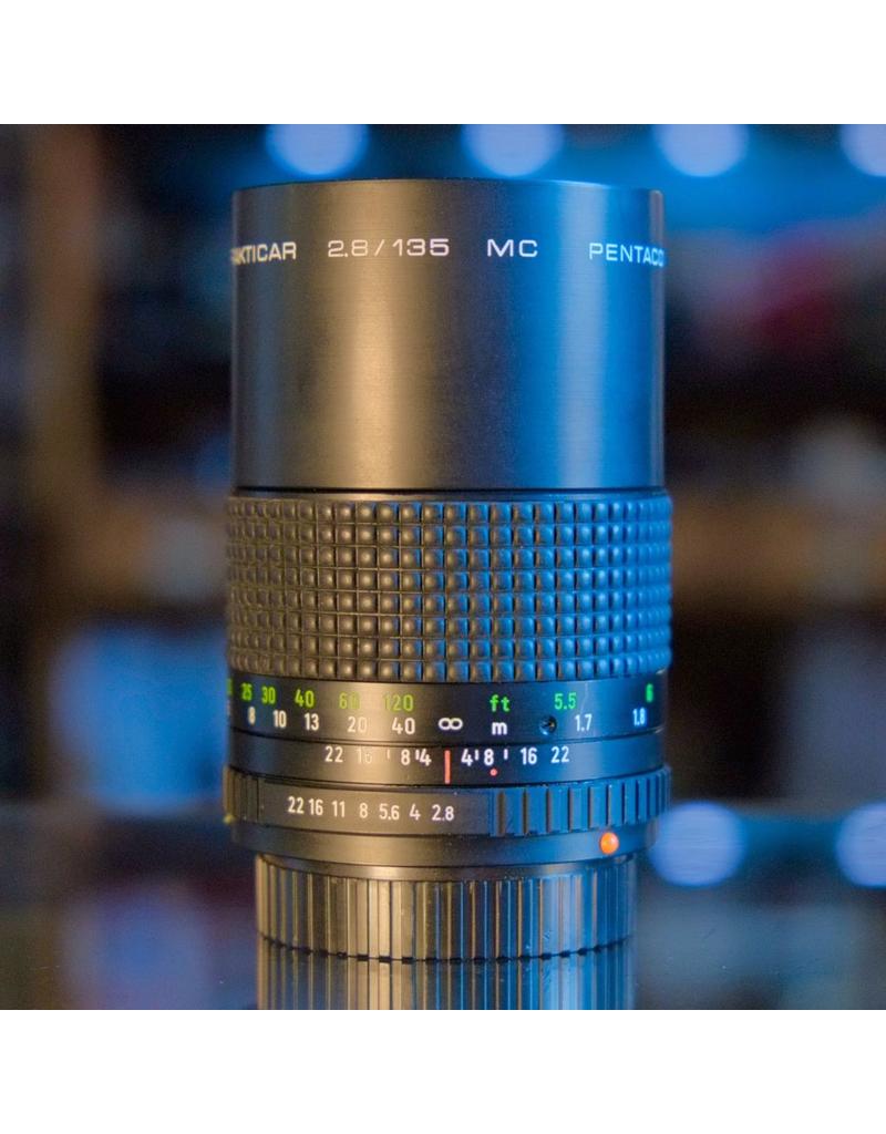Pentacon Prakticar 135mm f2.8 MC