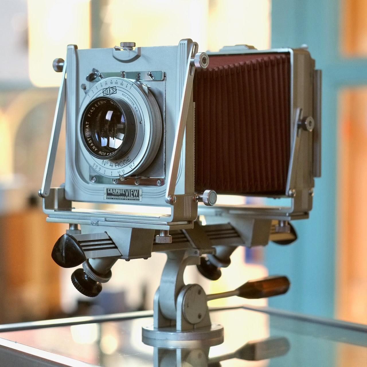 Graflex Graphic View 4x5 with Ilex 8.5
