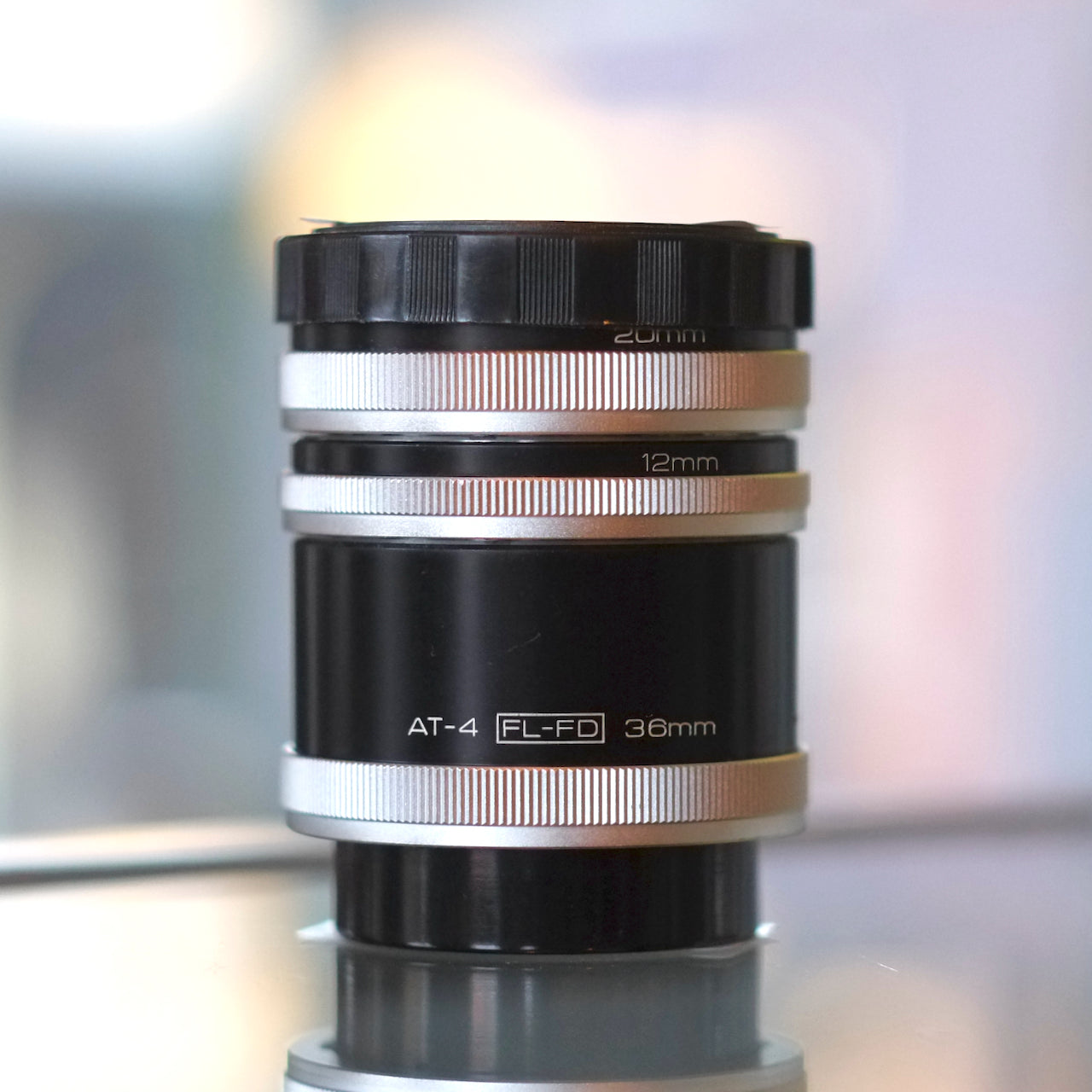 Vivitar AT-4 extension tube set for Canon FD