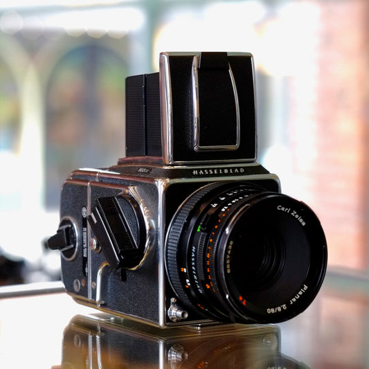 Hasselblad 503CX with 80mm f2.8 CF Planar