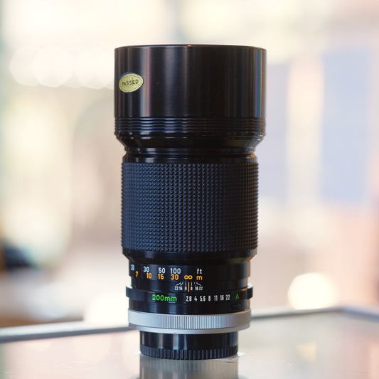 Canon FD 200mm f2.8 S.S.C.