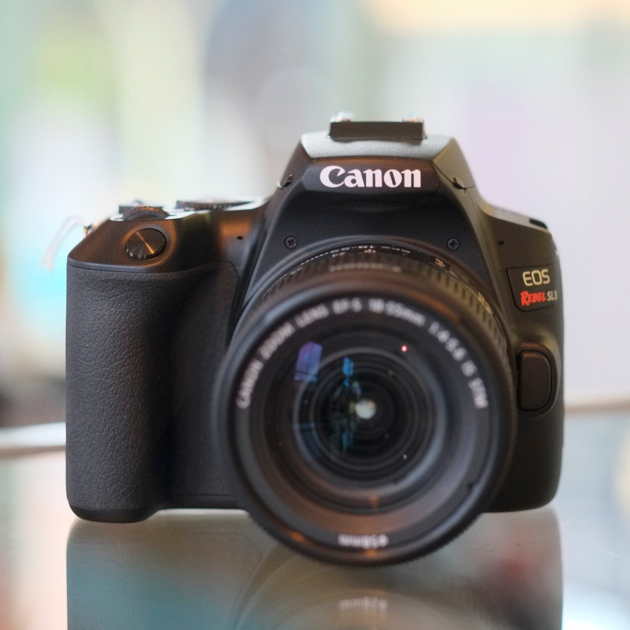 Canon EOS Rebel SL3 with 18-55mm f3.5-5.6 IS STM