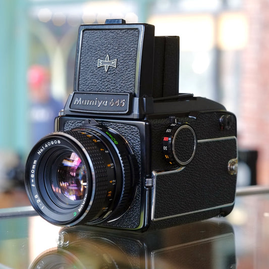 Mamiya M645 with Mamiya-Sekor C 80mm f2.8