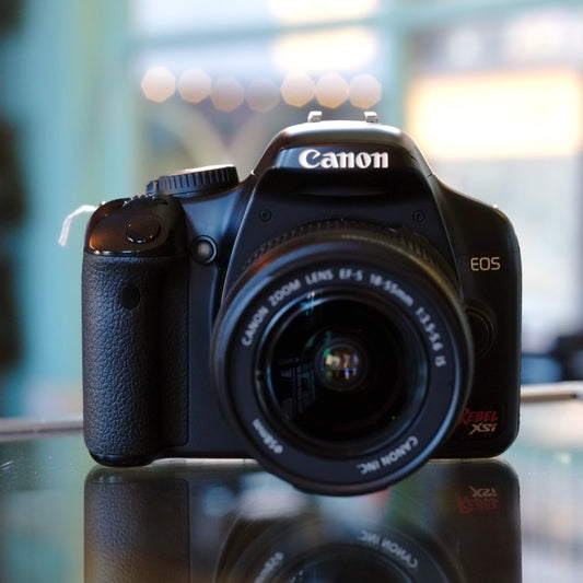 Canon EOS Rebel XSi with 18-55mm IS