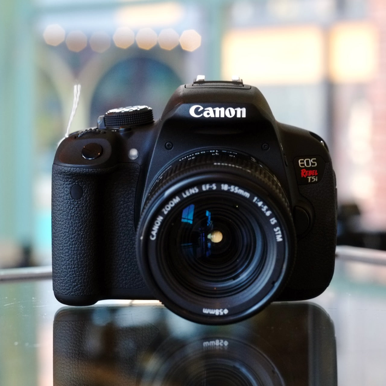 Canon EOS Rebel T5i with 18-55mm f4-5.6 IS STM