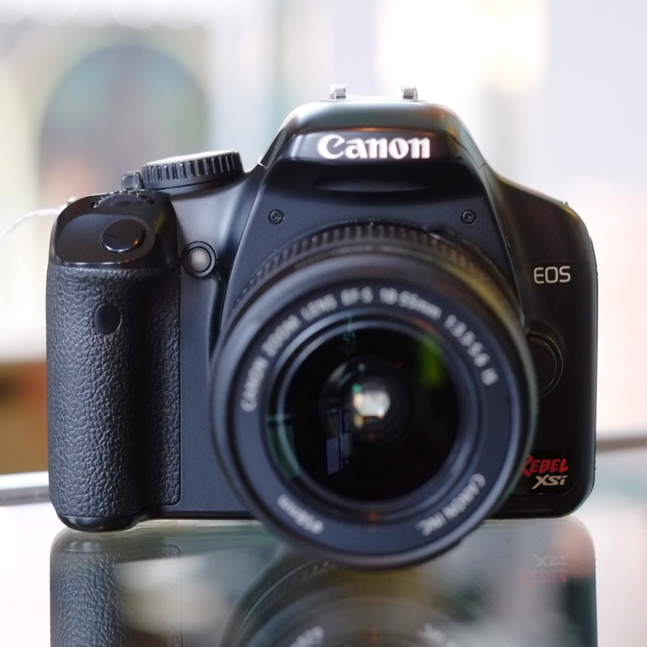 Canon EOS Rebel XSi with 18-55mm IS
