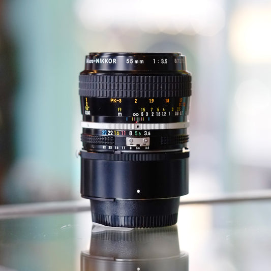 Nikon 55mm f3.5 AI Micro-Nikkor with PK-13