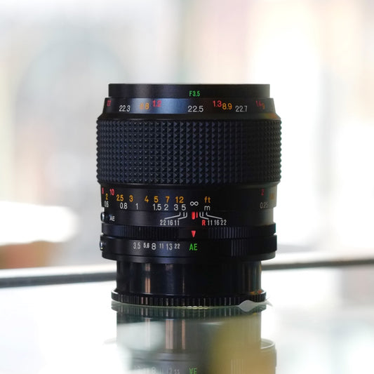 Konica Macro-Hexanon AR 55mm f3.5 AE