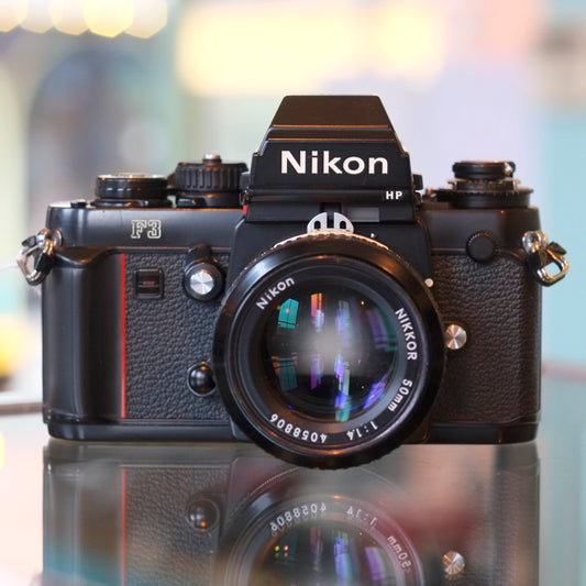 Nikon F3HP with 50mm f1.4 AI NIkkor