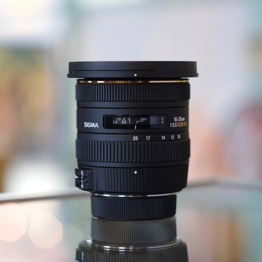 Sigma EX 10-20mm f3.5 DC HSM for Nikon F