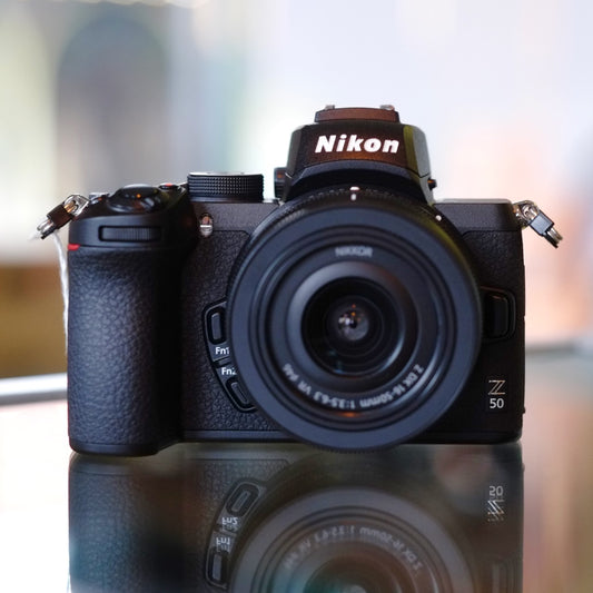 Nikon Z50 with 16-50mm f3.5-6.3 VR