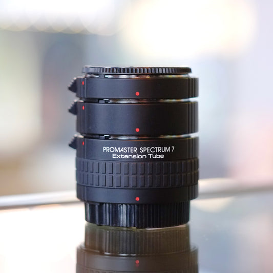 Promaster Spectrum 7 Extension Tube Set for Nikon F