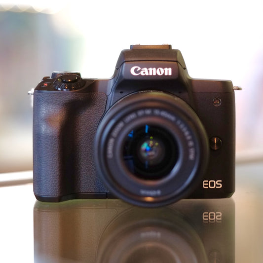 Canon EOS M50 Mark II with 15-45mm f3.5-6.3 IS STM