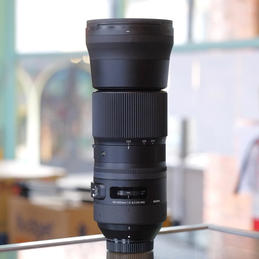 Sigma 150-600mm f5-6.3 DG OS HSM Contemporary
