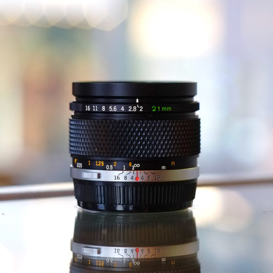 Olympus Zuiko MC Auto-W 21mm f2