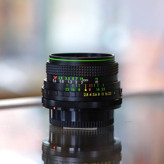 Hanimex Automatic MC 28mm f2.8 for Canon FD