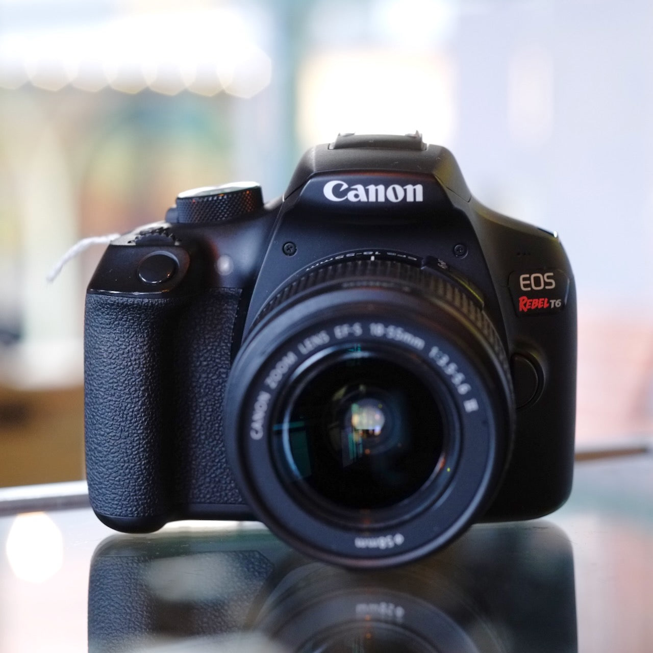Canon EOS Rebel T6 with 18-55mm f3.5-5.6 IS III