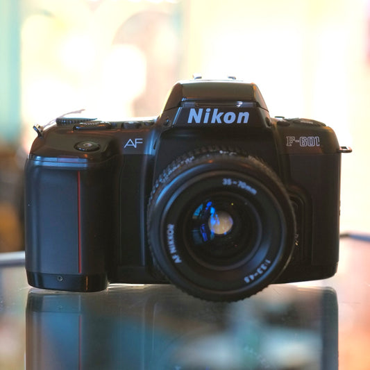 Nikon F-601 with 35-70mm f3.3-4.5 AF Nikkor
