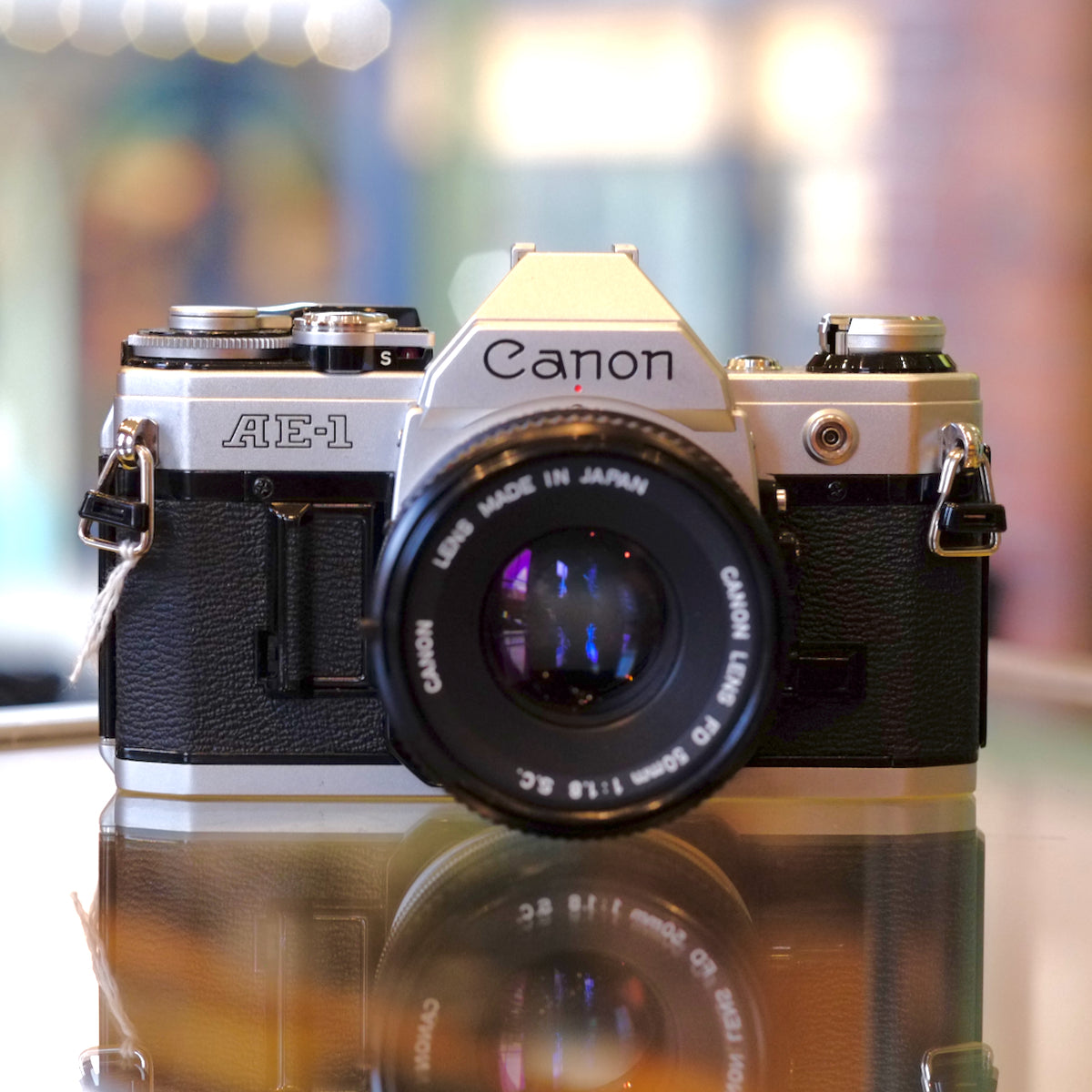 Canon AE-1 with FD 50mm f1.8 S.C.