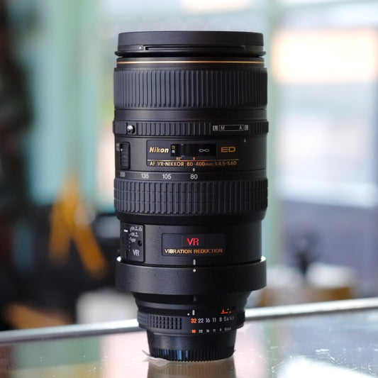 Nikon 80-400mm f4.5-5.6D ED VR AF Nikkor
