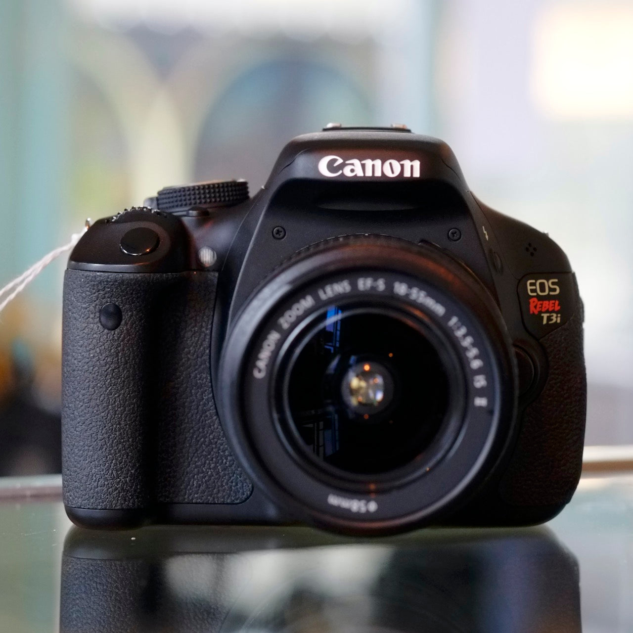 Canon EOS Rebel T3i with 18-55mm f3.6-5.6 IS II