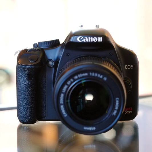 Canon EOS Rebel XSi with 18-55mm IS