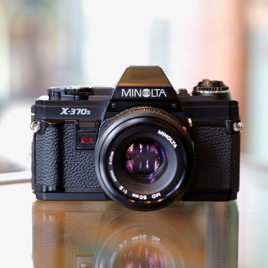 Minolta X-370s with Minolta MD 50mm f2