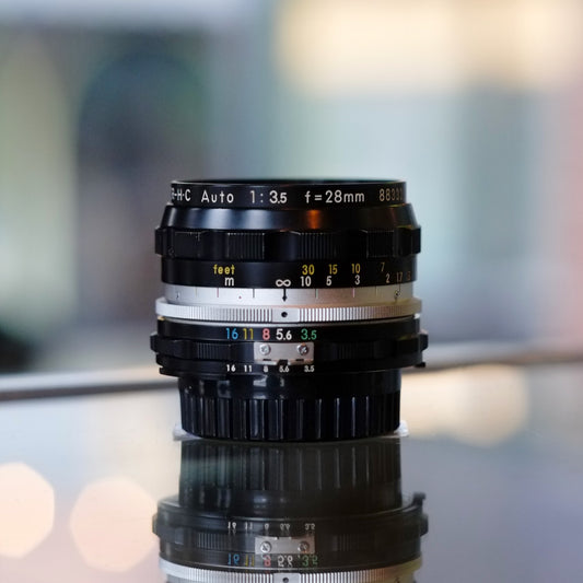 Nikon 28mm f3.8 Nikkor-H.C (AI converted)