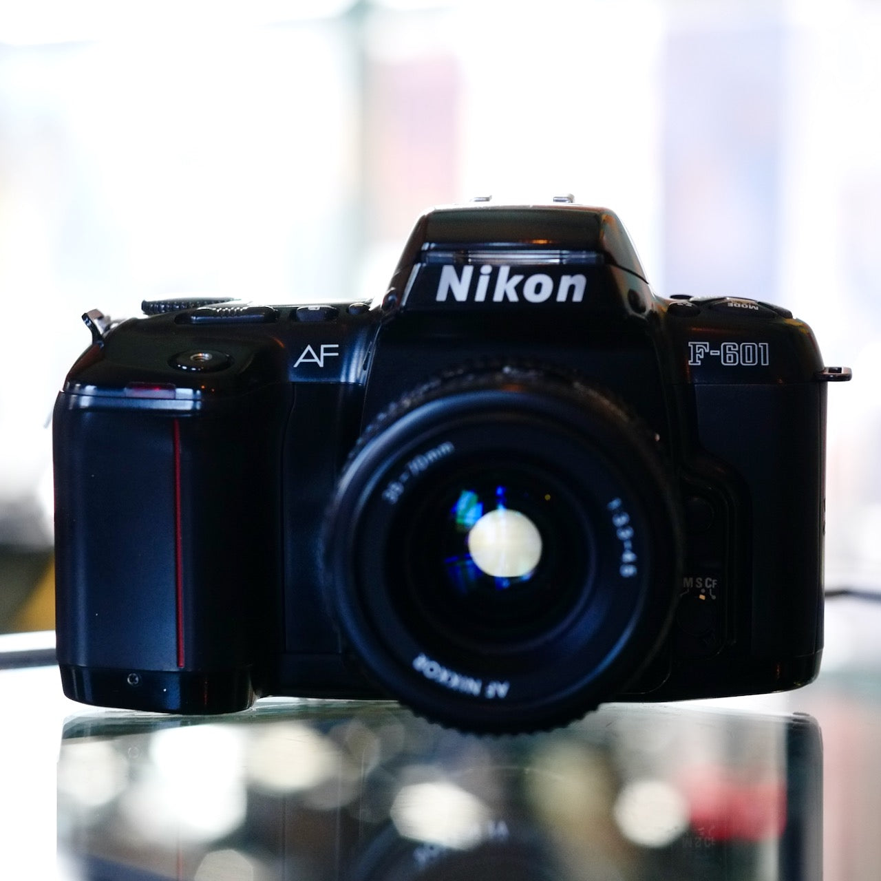 Nikon F-601 with 35-70mm f3.3-4.5 AF Nikkor