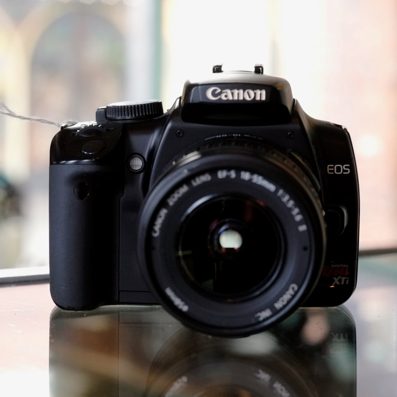 Canon EOS Rebel XTi with 18-55mm f3.5-5.6 II