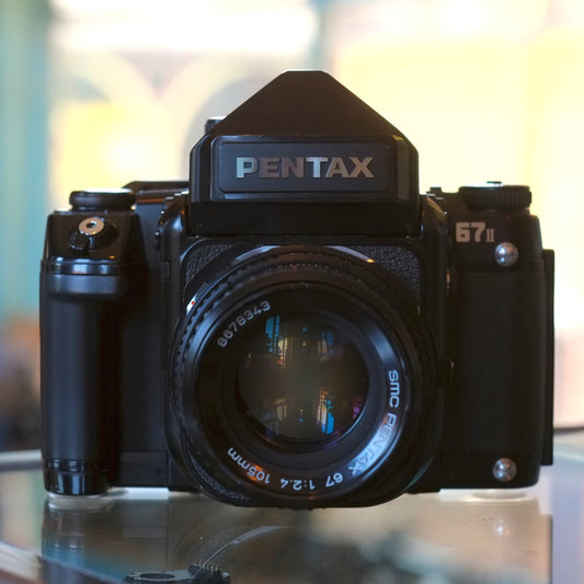 Pentax 67II with SMC Pentax 67 105mm f2.4