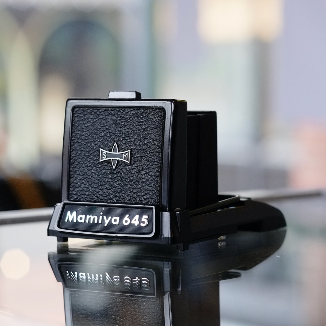 Mamiya 645 waist-level viewfinder