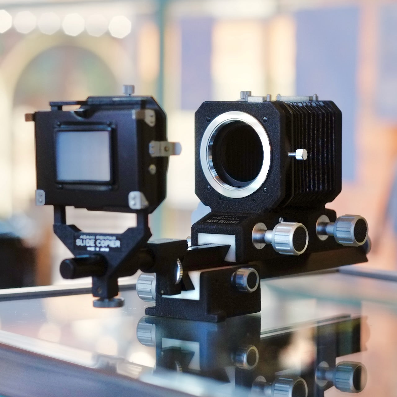 Asahi Pentax Auto Bellows with Slide Copier